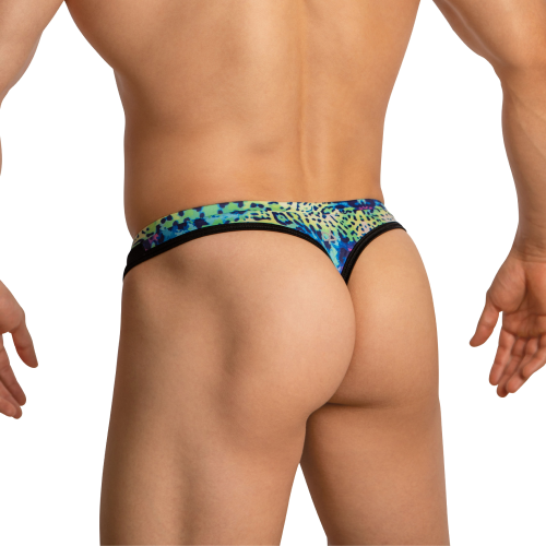 Daniel Alexander DAL053 G-String with contrast of color and animal print Alluring Men's G-String