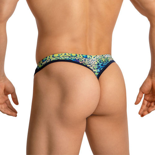 Daniel Alexander DAL053 G-String with contrast of color and animal print Contemporary Men's G-String